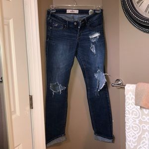 Hollister distressed jeans